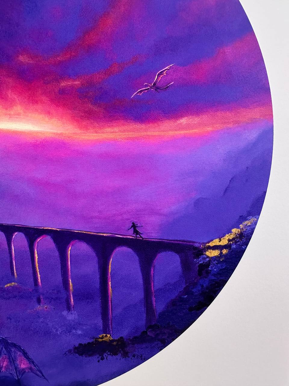 Crossing the Parapet Fine Art Print