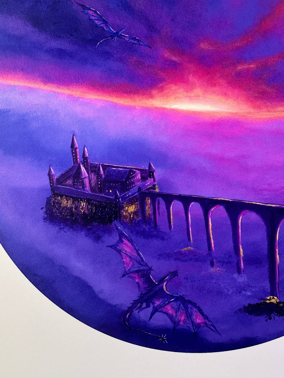 Crossing the Parapet Fine Art Print