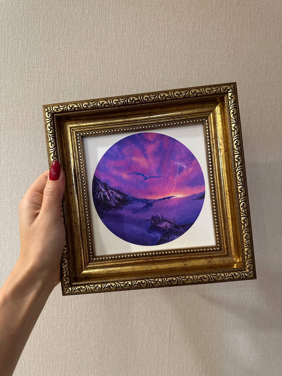Tempest Framed Mini Print