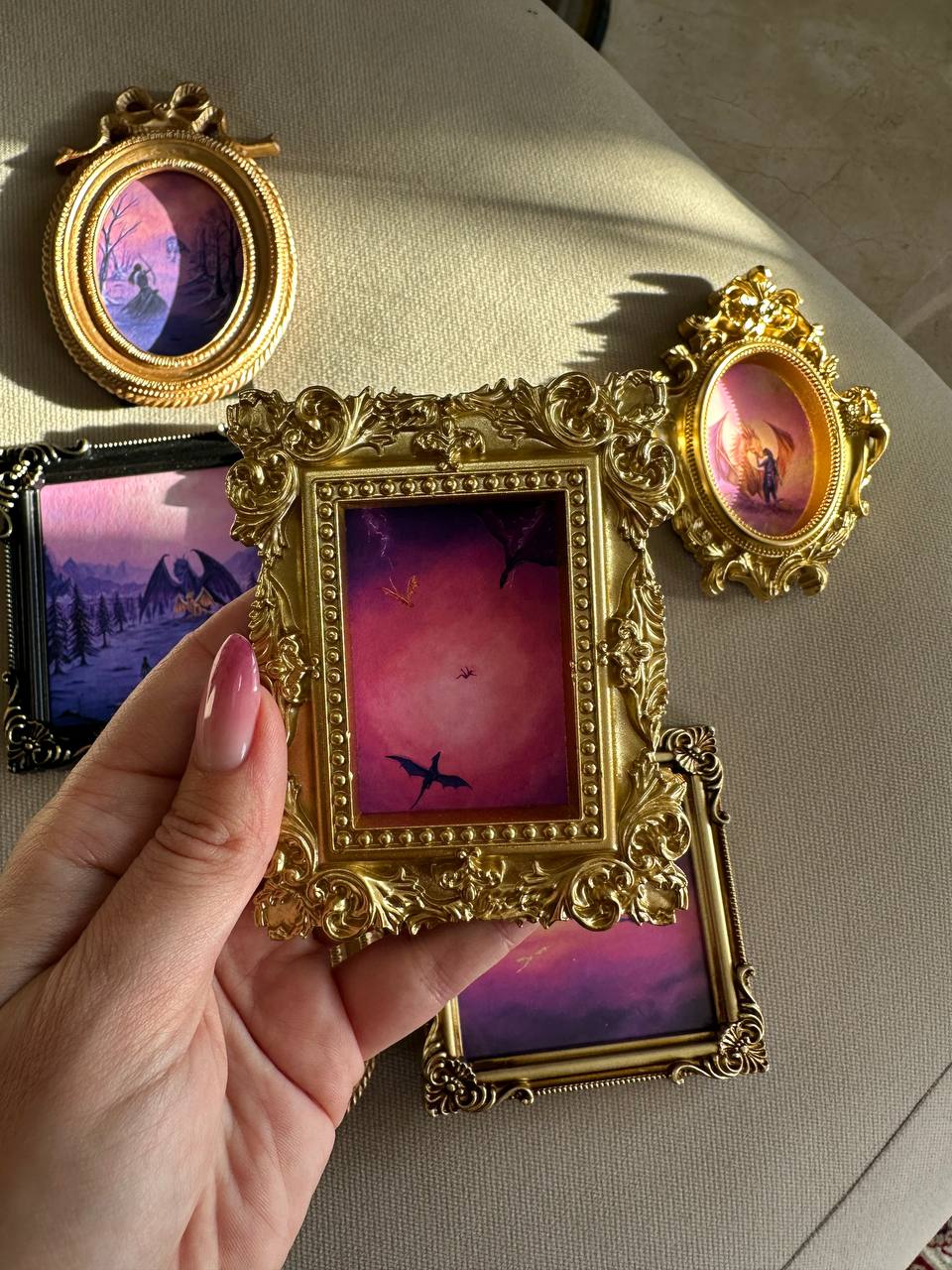 You will not die Today Framed Mini Print
