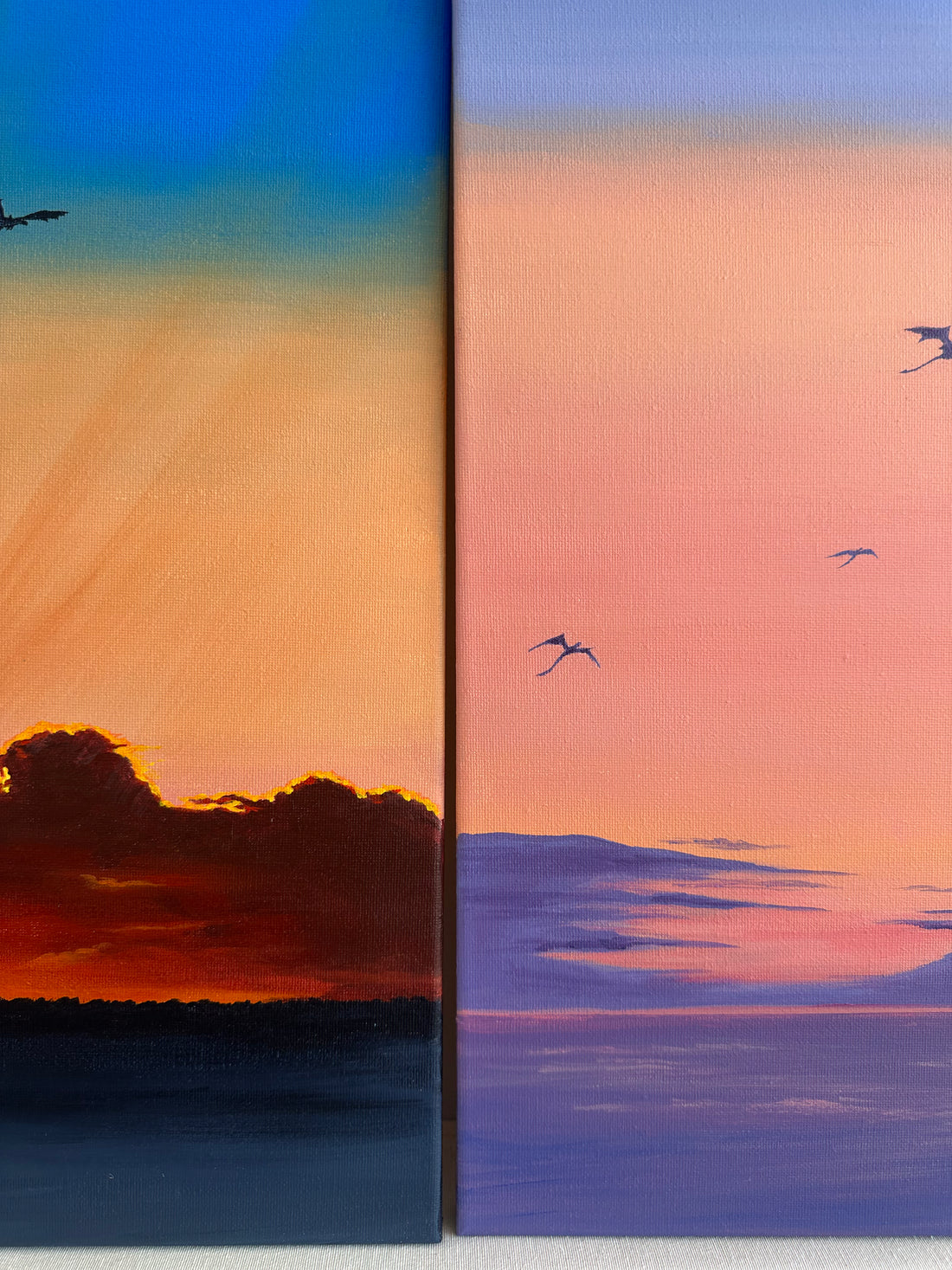 (Diptych) Before Battle and Solitude