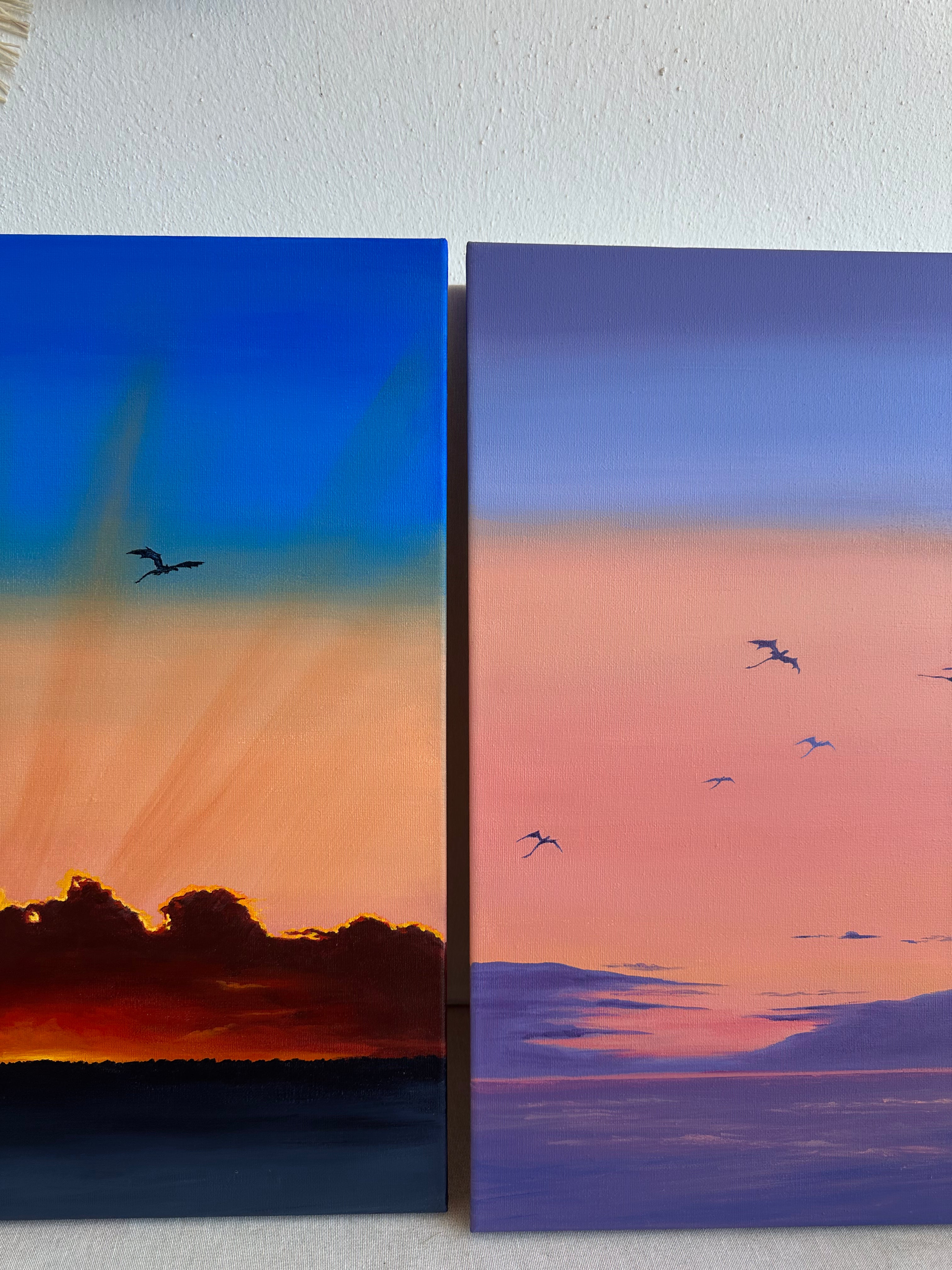 (Diptych) Before Battle and Solitude
